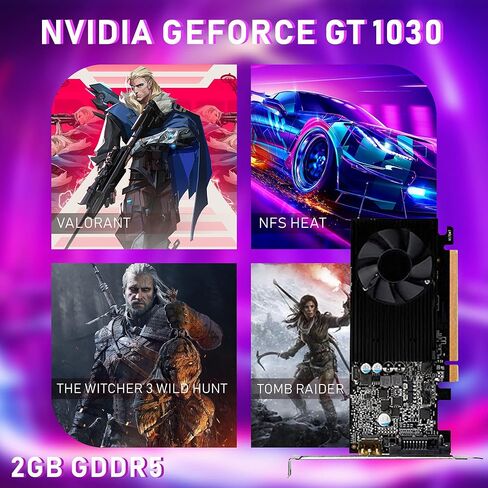 Dell Gaming PC Desktop PC 5060 (SFF) with GeForce GT1030 2GB DDR5 Graphics | Hexa Core i5 8th Gen Up to 4.1Ghz | 32GB DDR4 RAM 512GB SSD Storage | 4K Support | Windows 11 Pro -64 bit (Renewed) in Kuwait