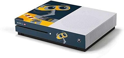 ملصق Skinit المخصص للألعاب متوافق مع وحدة تحكم Xbox One S - تصميم فني لشخصيات Disney Wall-E مرخص رسميًا in Kuwait