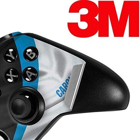 ملصق Skinit المخصص للألعاب متوافق مع وحدة تحكم Xbox One Elite - تصميم Carolina Panthers مرخص رسميًا من NFL in Kuwait