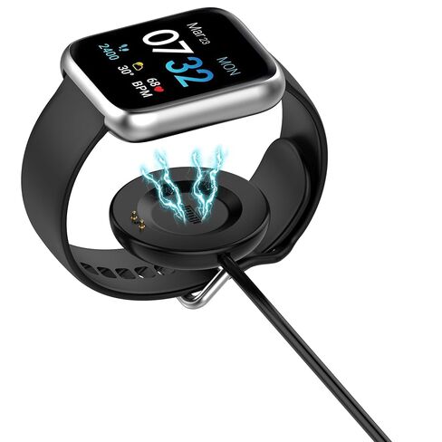 شاحن FitTurn لجهاز iTouch Air 4/iTouch Air 3/iTouch Sport 4/iTouch Sport 3/iTouch كابل شحن شاحن الساعة الذكية، بديل كابل شاحن USB بطول 3.3 قدم سلك شحن طاقة عالي الجودة in Saudi Arabia
