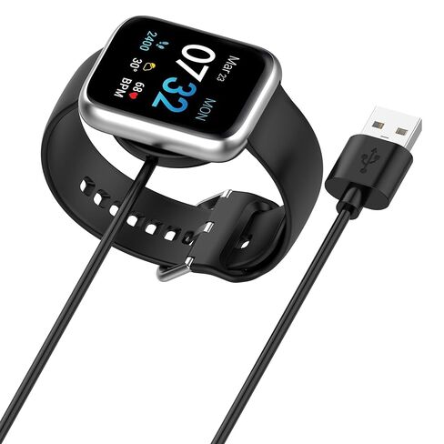 شاحن FitTurn لجهاز iTouch Air 4/iTouch Air 3/iTouch Sport 4/iTouch Sport 3/iTouch كابل شحن شاحن الساعة الذكية، بديل كابل شاحن USB بطول 3.3 قدم سلك شحن طاقة عالي الجودة in Saudi Arabia