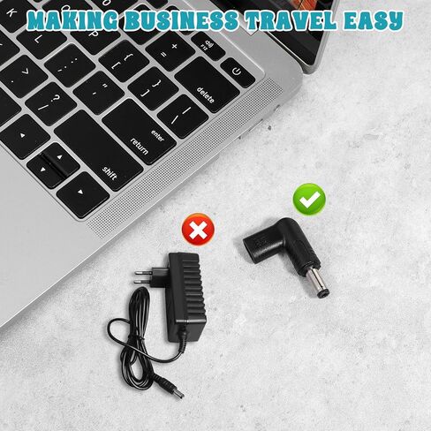 2 PCS USB Type C to 12V DC 5.5 mm x 2.1 mm Power Adapter, 90 Degree Angled Female USB C to Male DC Male Connector Plug Computer Cable Adapters for Router, Speaker, LED Light, Camera Charger Converter in Saudi Arabia