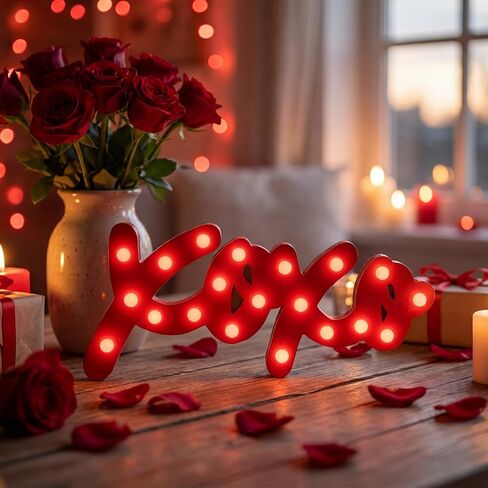 Canlierr Rustic Mr and Mrs Sign for Wedding Table, 31in Light up Large White Mr and Mrs Sign Wooden Letters, Miss Decoration for Anniversary Wedding & Engagement, Gifts for Anniversary Engagement in Saudi Arabia