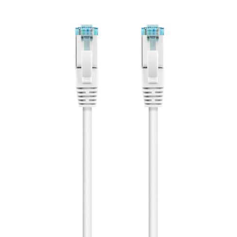 Blendend Cat.7 LSZH S/FTP PIMF AWG26 كابل شبكة أبيض بطول 2 متر للاتصالات عالية السرعة وحماية من التداخل. in Kuwait