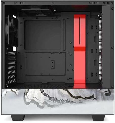 Skinit Decal Gaming Skin Compatible with NZXT H510 Compact ATX Mid-Tower Case - Nene Thomas Fairy with Owl in Snow by Nene Thomas Design in Saudi Arabia