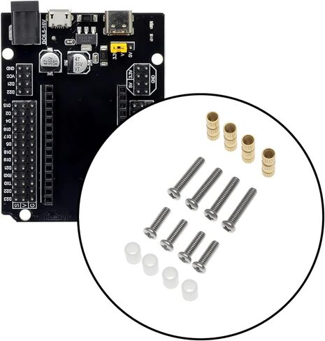 SING F LTD 2 قطعة ESP32 30-Pin حافظة أكريليك متوافقة مع لوحة تطوير ESP32 غلاف واقي in Kuwait