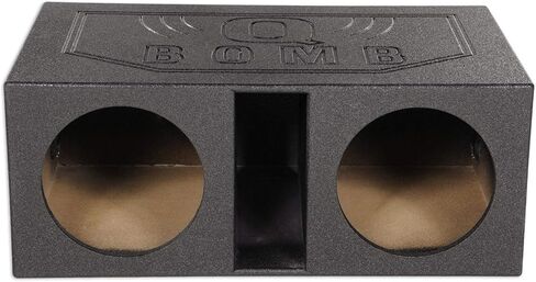 Rockville RBL12VL Dual 12 بوصة 2.25 قدم مكعب. حاوية مضخم صوت ذات فتحات تهوية، لمسة نهائية من بطانة السرير، صوت جهير عالي الطاقة، MDF متين، لعشاق صوت السيارة in Kuwait