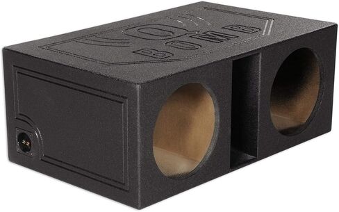 Rockville RBL12VL Dual 12 بوصة 2.25 قدم مكعب. حاوية مضخم صوت ذات فتحات تهوية، لمسة نهائية من بطانة السرير، صوت جهير عالي الطاقة، MDF متين، لعشاق صوت السيارة in Kuwait