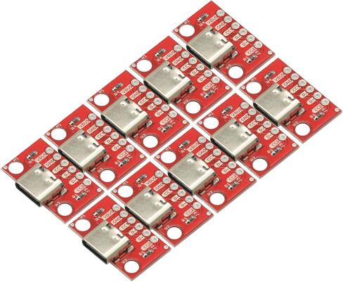 10 قطعة USB C لوحة القطع نوع C موصل مجلس 3.1 المسلسل الأساسي موصل سالب USB اندلاع مجلس لوح مهايئ وحدة in Kuwait