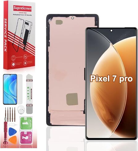 استبدال شاشة OLED لـ Google Pixel 6 Pro مع إطار Pixel 6 Pro استبدال الشاشة G8VOU GLUOG شاشة LCD رقمية تعمل باللمس مع أدوات 6.7 بوصة (مع وظيفة بصمة الإصبع in Kuwait