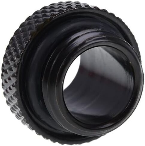 Alphacool Eiszapfen نيبل مزدوج G1/4 خيط إلى G1/4 تركيب محول خيط، أسود عميق in Kuwait