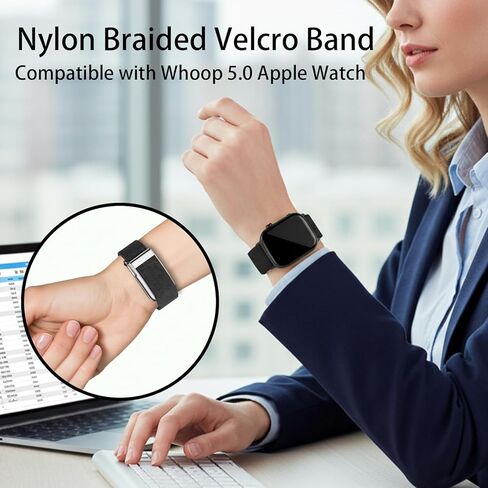 أساور معصم بديلة متوافقة مع Whoop 5.0 وiwatch، أساور معصم ناعمة لساعة Apple 44 مم 45 مم 46 مم 49 مم in Saudi Arabia