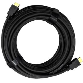 كابل HDMI عالي السرعة 4K، سلك إيثرنت أسود بطول 10 أقدام، متوافق مع التلفزيون، PS5، الكمبيوتر المحمول، العرض، جهاز العرض، الواقع الافتراضي in Kuwait