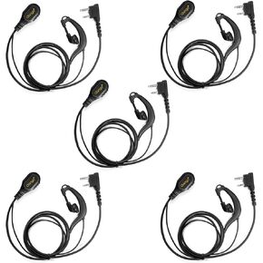 Walkie Talkies Earpiece with Mic 2 Pin Acoustic Tube Headset Compatible with, for Retevis RT22 RT68 Pxton Baofeng BF-888S BF-T26 Kenwood BTECH walkie Talkie, Two Way Radio Earpiece in Saudi Arabia