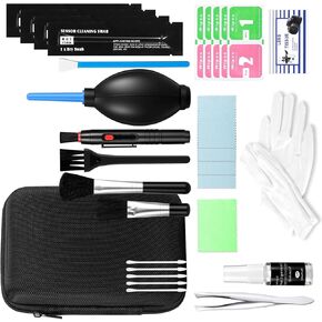 Camera Cleaning Kit for DSLR & Mirrorless Cameras - Camera Accessories Lens, Sensor & Camera Lens Cleaning Kit, Perfect Photographer Gifts, Canon, Sony A7III Accessories Sensor Cleaning kit in Kuwait