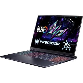 لابتوب الألعاب آيسر بريداتور هيليوس نيو 16S AI | إنتل الترا 9 275HX | نفيديا ار تي اكس 5070 تي آي | شاشة OLED مقاس 16 بوصة 2.5K WQXGA 240 هرتز 2 مللي ثانية | لوحة مفاتيح بإضاءة خلفية RGB | Win 11 Pro | مع حزمة Redragon سعة 32 جيجابايت DDR5 + 2 تيرابايت SS in Kuwait