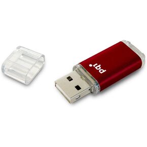 محرك أقراص فلاش USB سعة 128 جيجابايت PQI U273V - أحمر - USB3.0 in Kuwait