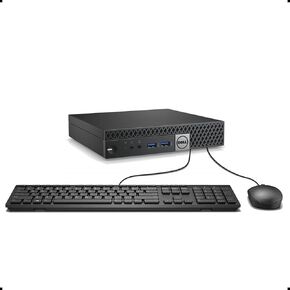 Dell OptiPlex 3040 Micro PC Mini Desktops, Intel Core i5-6500T, 8 GB RAM, 256 GB SSD, WiFi, Bluetooth, Keyboard & Mouse, Windows 11 Pro (Renewed) in Kuwait