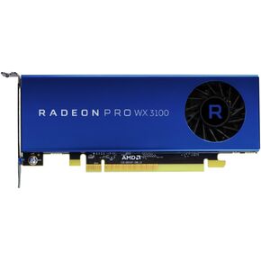 بطاقة رسوميات AMD Radeon Pro WX 3100 - 1.22 جيجا هرتز كور - 4 جيجا بايت GDDR5 - نصف الطول - مطلوب مساحة في فتحة واحدة in Kuwait