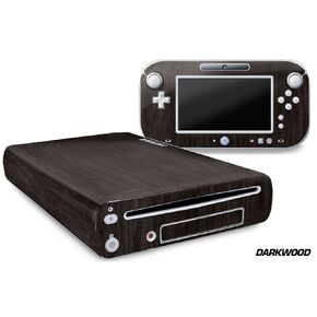 ملصق لاصق لمجموعة رسومات 247 Skins متوافق مع Nintendo Wii U وأجهزة التحكم - Darkwood in Kuwait