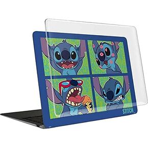 حقيبة كمبيوتر محمول Skinit Plus متوافقة مع جهاز MacBook Air 13in (2020) - تصميم Disney Lilo and Stitch Personalities Moods المرخص رسميًا in Kuwait