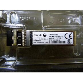 CHELSIO COMMUNICATIONS SM10G-SR / SHORT REACH SFP+ OPTICS MODULE / 10GBase-SR XFP Module in Saudi Arabia