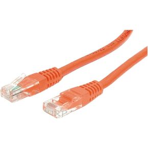 1.5 قدم 18 بوصة - CAT5e إيثرنت شبكة LAN راوتر سلك كابل سلك RJ45 برتقالي متعدد الاستخدامات سلك عالمي متين وموثوق، جزء بديل للأجهزة المنزلية، مكون صيانة ترقية in Kuwait