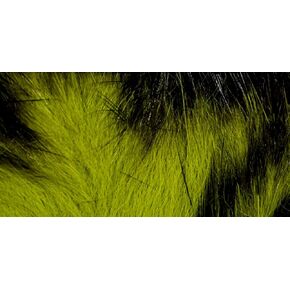 Hareline Fly Tying Crosscut Two Toned Rabbit Strips – Two-Color Crosscut Zonker for Streamers, Leeches & Buggers in Kuwait