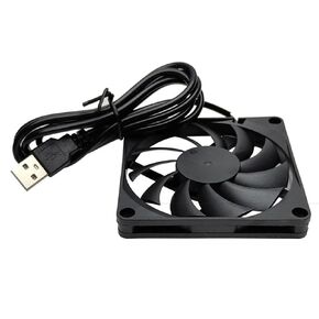80x80x10 مللي متر USB 5 فولت مروحة تبريد إلكترونية منخفضة الضوضاء الكمبيوتر الإلكترونية فرش مروحة معدات الشبكات المنزلية مروحة التبريد لسطح المكتب in Kuwait