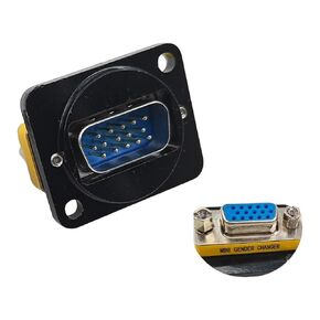 DB9 كابل بيانات C0innector لوحة التوصيل تصاعد D نوع C0innector 9pin ميناء المقبس أنثى ذكر محول DP9 in Kuwait