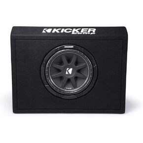 مضخم صوت KICKER 43TC104 Comp مقاس 10 بوصات في حاوية رفيعة ومحمولة بمقاومة 4 أوم in Kuwait