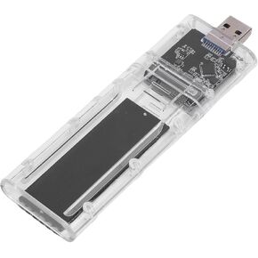 قارئ حاوية M.2 NVMe SSD، حافظة محول USB C 3.0 مع أداة إعداد لمحركات أقراص M.2 NVMe M Key SSDs 2280 حتى 2 تيرابايت in Kuwait