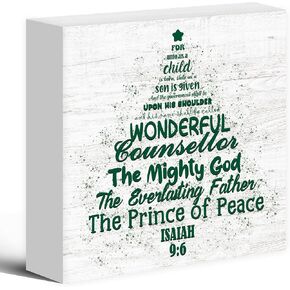 Luipk Blue Winter Christmas Truck Snowman Wood Box Sign Desk Decor, Snowman Christmas Decorations, Winter Wooden Block Sign Decorations for Home Room Wall Tabletop Shelf Decor, 5x5 Inch in Saudi Arabia