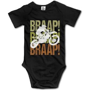 Braap! Dirt Bike Baby Short Sleeve Bodysuit Infant Playsuit in Saudi Arabia