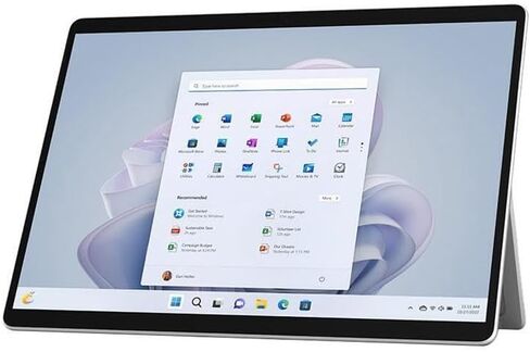 تابلت Microsoft Surface Pro 9 - 13 بوصة - Core i7 الجيل الثاني عشر i7-1265U Deca-core (10 Core) 1.80 جيجا هرتز - 16 جيجا بايت رام - 256 جيجا بايت SSD - Windows 10 Pro - بلاتينيوم in Saudi Arabia
