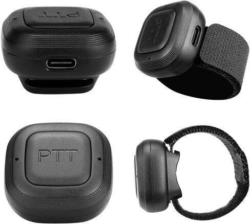 TIDRADIO Wireless Programmer for Baofeng Radio 5RM, UV-5R, UV-5G Plus,APP & PC Programmable/Bluetooth PTT Button with MIC for TD-H3 Plus/TD-H9 & 4th Gen TD-H8, for ODmaster APP Talking, 3-in-1 in Saudi Arabia