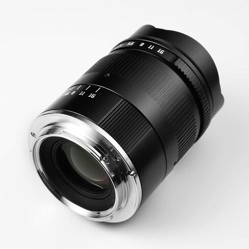 عدسة كاميرا TTArtisan 21 مم F1.5 APSH بإطار كامل بزاوية واسعة للغاية وتركيز يدوي ثابت لكاميرا Sony E Mount بدون مرآة باللون الأسود in Saudi Arabia