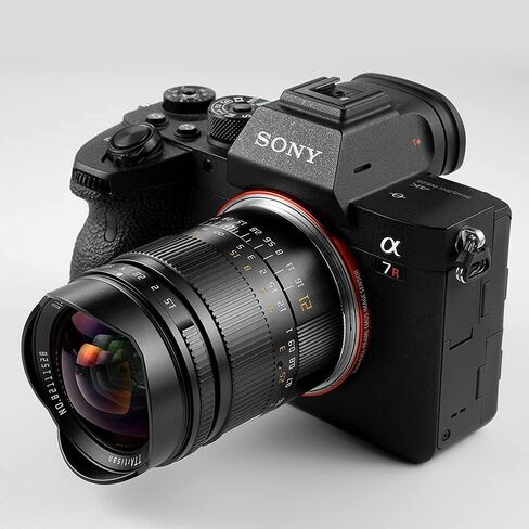 عدسة كاميرا TTArtisan 21 مم F1.5 APSH بإطار كامل بزاوية واسعة للغاية وتركيز يدوي ثابت لكاميرا Sony E Mount بدون مرآة باللون الأسود in Saudi Arabia