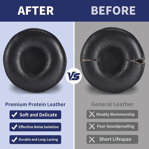وسائد أذن بديلة لسماعات Jabra Engage 55/65/75 (إصدار استريو) (لا تناسب Engage 50، Engage 55/65/75 إصدار أحادي) - وسائد الأذن مع رغوة عالية الكثافة in Kuwait