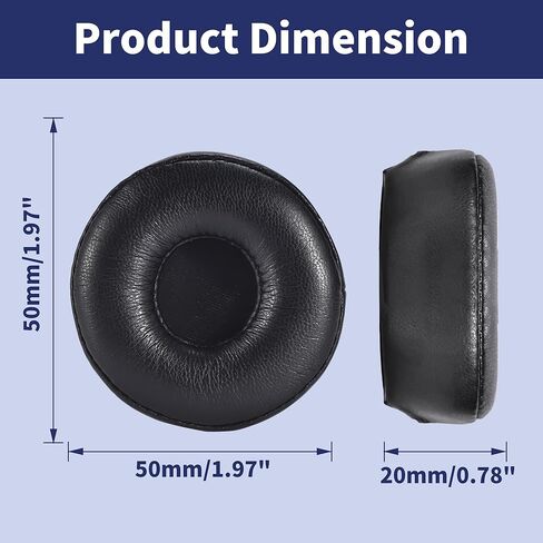 وسائد أذن بديلة لسماعات Jabra Engage 55/65/75 (إصدار استريو) (لا تناسب Engage 50، Engage 55/65/75 إصدار أحادي) - وسائد الأذن مع رغوة عالية الكثافة in Kuwait