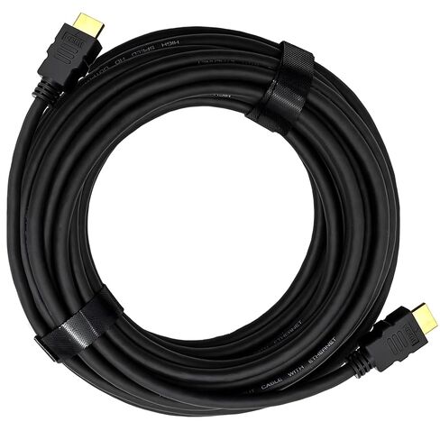 كابل HDMI عالي السرعة 4K، سلك إيثرنت أسود بطول 10 أقدام، متوافق مع التلفزيون، PS5، الكمبيوتر المحمول، العرض، جهاز العرض، الواقع الافتراضي in Kuwait