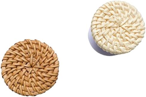 Phone Ring Holder Phone Grip Cell Phone Stand Cell Phone Holder Universal Collapsible Rattan Weaving Phone Grip and Phone Stand for Phones and Tablets Pack of 2 in Saudi Arabia