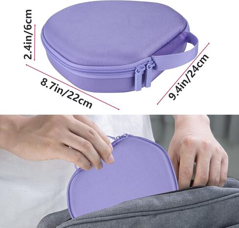 Hard Case Replacement for Apple Airpods Max Over-Ear Headphones (Purple Case) in Kuwait