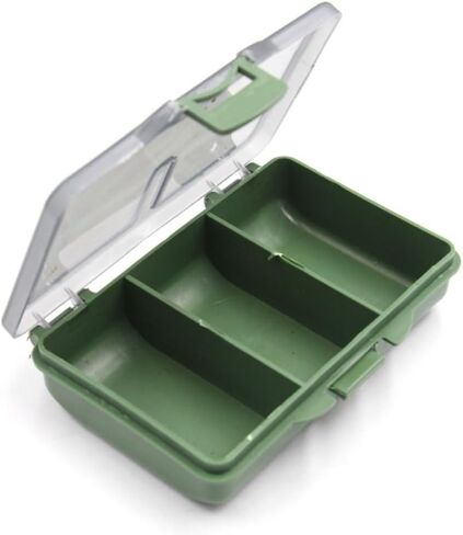 Fishing Lure Storage Small Compartments Tackle Hook Bait Container Case Fishing Tackle Box in Saudi Arabia