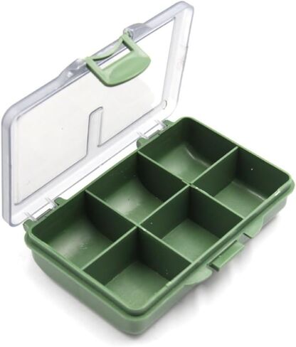 Fishing Lure Storage Small Compartments Tackle Hook Bait Container Case Fishing Tackle Box in Saudi Arabia