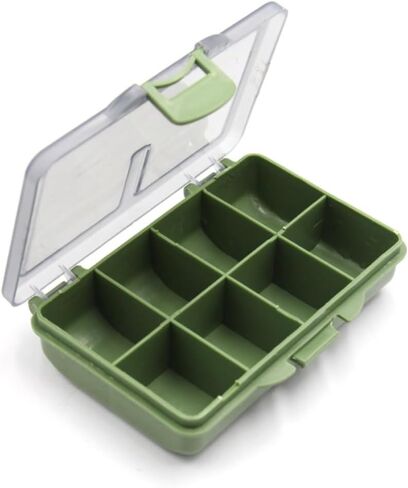Fishing Lure Storage Small Compartments Tackle Hook Bait Container Case Fishing Tackle Box in Saudi Arabia