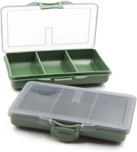 Fishing Lure Storage Small Compartments Tackle Hook Bait Container Case Fishing Tackle Box in Saudi Arabia
