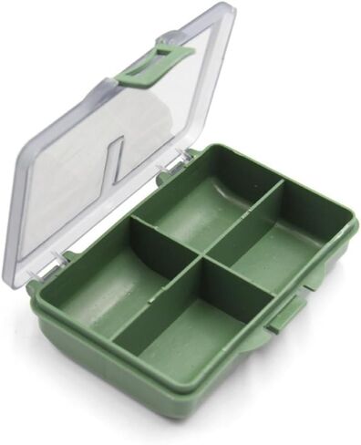 Fishing Lure Storage Small Compartments Tackle Hook Bait Container Case Fishing Tackle Box in Saudi Arabia
