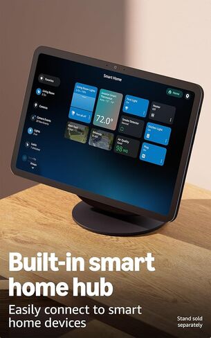 حامل أمازون قابل للتعديل | مصمم خصيصًا لـ Amazon Echo Show 8 و11 (إصدارات 2025، تُباع بشكل منفصل) | الجرافيت in Saudi Arabia
