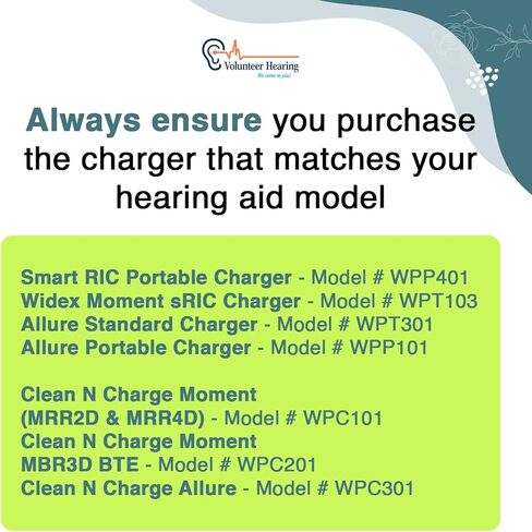شاحن السمع المحمول Allure - متوافق مع مساعدات السمع Widex Allure RIC RD | تصميم أنيق ومناسب للسفر | شحن سريع وموثوق للسمع الطبيعي طوال اليوم in Saudi Arabia